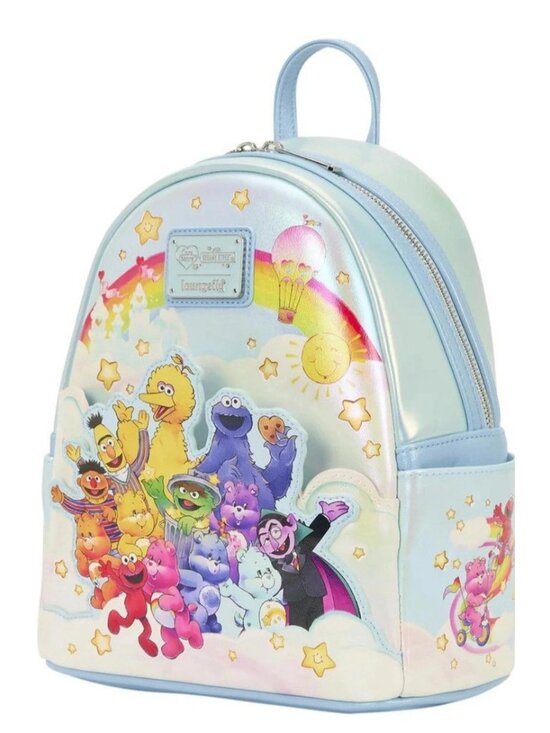 Care Bears x Sesame Street Mini Backpack Count Dracula Big Bird Bert Ernie NWT main image 5